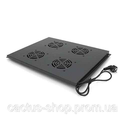 19" вентиляционный модуль Merlion, 4 вентилятора с цифровым термостатом ...