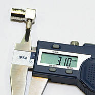 ВЧ роз'єм QMA Male (тато) кутовий 90° на кабель RG58 RG142 RG223 LMR 195 LMR200 SYV50-3 3D-FB під обтиск кримпер, фото 6