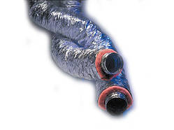 Повітрявід гнучкий ізольований ISO 10'' (260 мм) 10 м