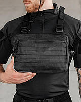 Нагрудна сумка BEZET Walker Black — onesize