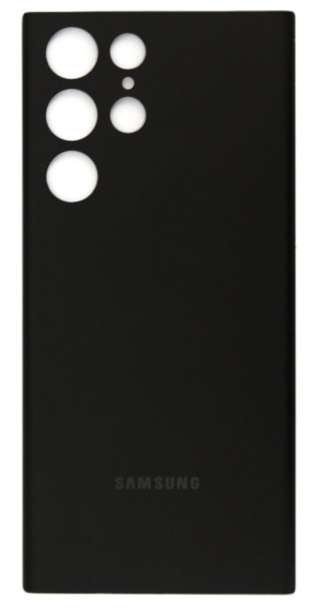 Задня кришка для Samsung S908B Galaxy S22 Ultra 5G, чорна, Phantom Black, фото 1