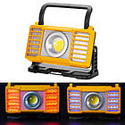 Ліхтар переносний W880-2-COB (white+red+blue), power bank, вбудований акумулятор, ЗУ Type-C, фото 2