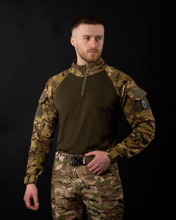 Сорочка ТАКТИЧНА БІЙОВА BEZET КАМУФЛЯЖЕНЬ