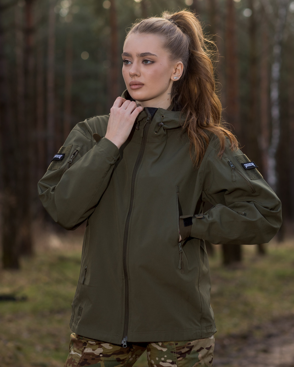КУРТКА ВІТРІВКА BEZET PROTECT ХАКІ