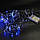 Гірлянда мідний дріт (Крапля роси) Xmas 30 Led 3м від батарейок/USB blue, фото 3