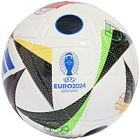 Мяч футбольный облегченный Adidas EURO24 Fussballliebe league Junior 350g IN9376 (размер 4)