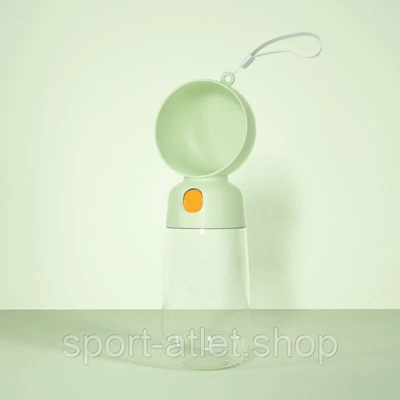 Пляшка-поїлка для собак і кішок Semi Pets Feeder, 565 мл, Green