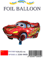 Фольгована повітряна кулька Тачки 64 х 42 см (Китай) в упаковці.