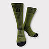 Чоловічі тактичні термошкарпетки зимові шкарпетки ULTIMATUM ThermoWool високі Олива, фото 2