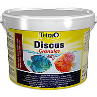 Сухой корм для аквариумных рыб Tetra в гранулах Discus 10 л (для дискусов) h