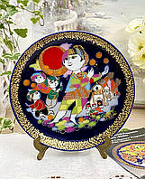 Фарфоровая декоративная настенная тарелка из серии "Aladin und Wunderlampe", Rosenthal