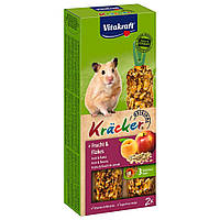 Лакомство для хомяков Vitakraft Kracker Original + Frucht & Flakes 112 г / 2 шт. (фрукты и хлопья) h