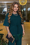 Костюм жіночий ошатний з бахромою 58626, фото 4