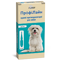 Капли на холку для собак ProVET ПрофиЛайн до 4 кг, 4 пипетки (от внешних паразитов) h