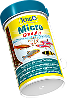 Корм Tetra Micro Granules для мелких аквариумных рыбок, 100 мл (гранулы) h