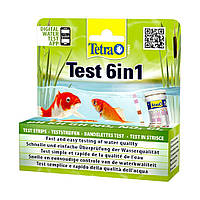 Набор индикаторных тестов для воды Tetra Pond Test 6in1 25 шт. h