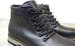 Rosso Avangard Rangers Toro BS Черевики хайкери шкіряні на хутрі зимове чоловіче взуття великих розмірів 46 47 48, фото 8