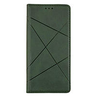 Чехол-книжка Business Leather для Samsung Galaxy S21 Plus Цвет Зеленый h