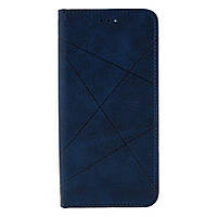 Чехол-книжка Business Leather для Xiaomi Mi 11 Lite Цвет Синий h