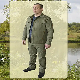 Джинсовий костюм чоловічий (штани та куртка) Acropolis ОКД-1, Костюм для мисливців і рибалок