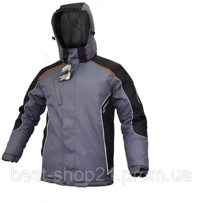 Зимняя рабочая куртка Professional Win long grey - фото 1 - id-p2031064688