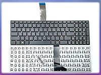 Клавиатура для ASUS X550DP, X550EA, X550VC, X552, X552L (RU Black без рамки, контакты сзади!)
