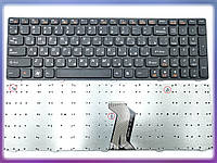 Клавиатура для LENOVO G575A (RU Black, Черная рамка ).