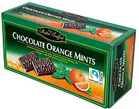 Шоколадные конфеты з мятой и апельсином Maitre Truffout Orange Mints 200 г