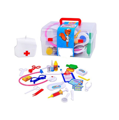 Ігровий дитячий набір доктора в валізці Metr+ M 0459 28 придметів