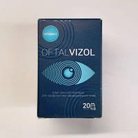 Oftalvizol (Офталвизол, Офталвізол) для профилактики заболевания глаз, 20 капс