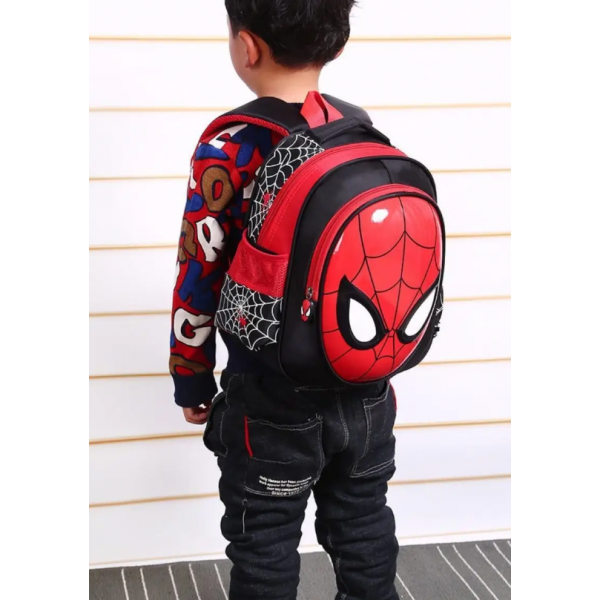 Рюкзак 3Д Людина Павук Спайдермен для школи, тренувань, подорожей Korni шкільна сумка для хлопчиків