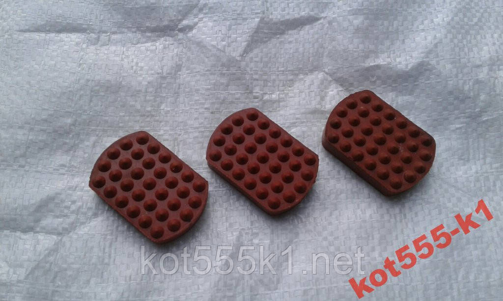 Гумки мт днапр 3 шт ( Червоні), фото 1