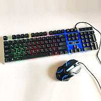 Игровой комплект мышь и клавиатура с подсветкой GAME M41 комплект игровая клавиатура с мышкой KVS