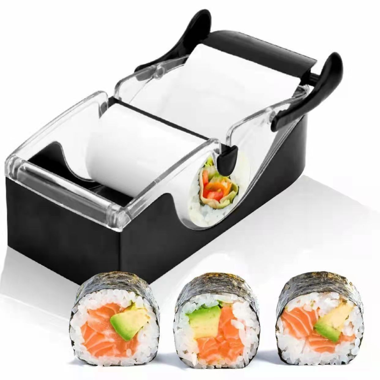 Машинка для приготовления роллов и суши A-plus Roll Sushi C100 Черная MND - фото 9 - id-p2031121658