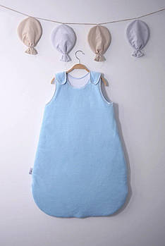 Cпальник дитячий Baby Veres Велюр Блакитний 9-18 місяців