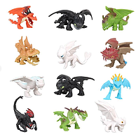 Набор фигурок Как приручить дракона игровые фигурки из мультфильма Как приручить дракона 12 шт Игрушки детские