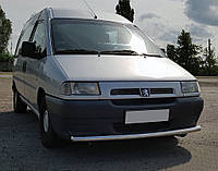 Передняя защита ST008 (нерж) 60 мм для Peugeot Expert 1996-2007 гг