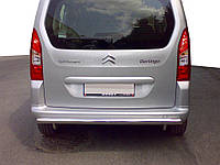 Задняя защита AK002 (нерж.) 60 мм для Citroen Berlingo 2008-2018 гг T.C