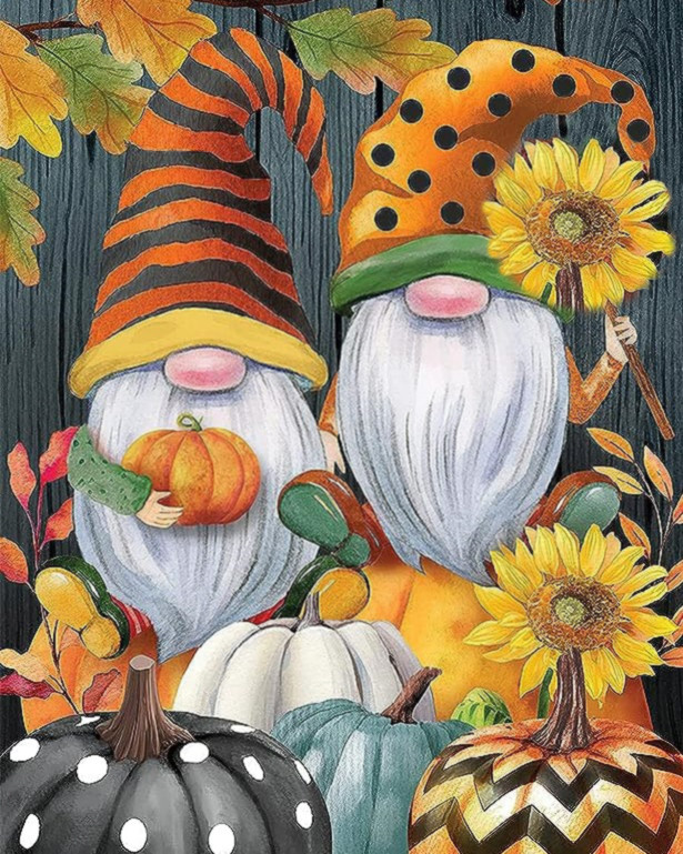 Алмазна мозаїка Гномики My-Art AR-3178 (40 x 50 см) на підрамнику, фото 1