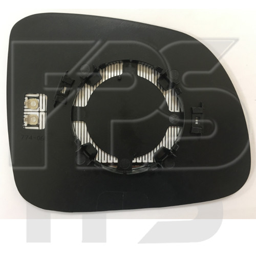 Дзеркальний елемент CHEVROLET CAPTIVA / OPEL ANTARA (06-17) правий випуклий з обігрівом