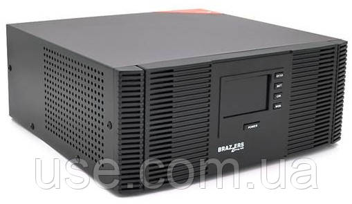 Гібридний інвертор BRAZZERS 1200W, 1,2 кВт, 1500VA, 24 V, Вольт, онлайн, мережевий, автономний