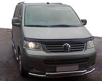 Нижняя двойная губа ST014 (нерж) 60 на 42мм для Volkswagen T5 Multivan 2003-2010 гг