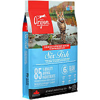 Сухий корм Orijen Six Fish Cat 5.4 кг для кішок і кошенят усіх порід