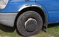 Накладки на арки (4 шт, нерж) для Volkswagen LT 1998-2024 гг