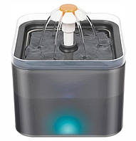 Фонтан питний для котів собак USB з фільтром і датчиком руху, 2 л