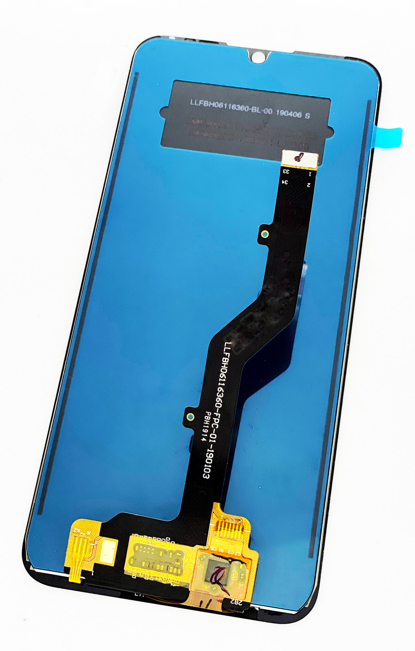 Дисплей (екран) для ZTE Blade A7 2020/ ZTE A7 2019/ ZTE A5 2020 + тачскрин, чорний оригінал