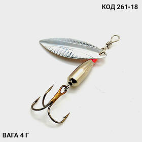 Блешня вертушка 60 мм. 4 г.