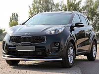 Передній захист ST008 (нерж) для Kia Sportage 2015-2021 рр