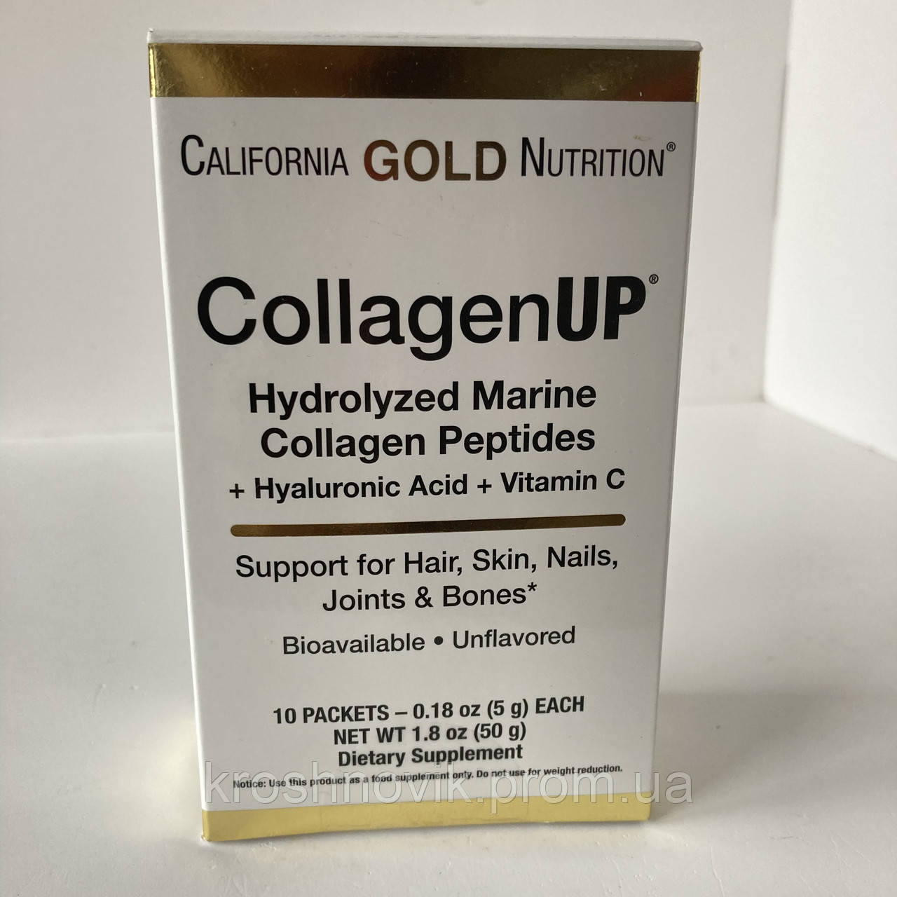 California Gold Nutrition CollagenUp Морський гідролізований Коллаген ...