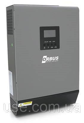 Гибридный инвертор ORBUS 4кВт, 4000W, 48 V, Вольт, с правильной синусоидой, для дома, квартиры, офиса